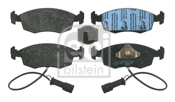 FEBI BILSTEIN Kit pastiglie freno, Freno a disco 16022