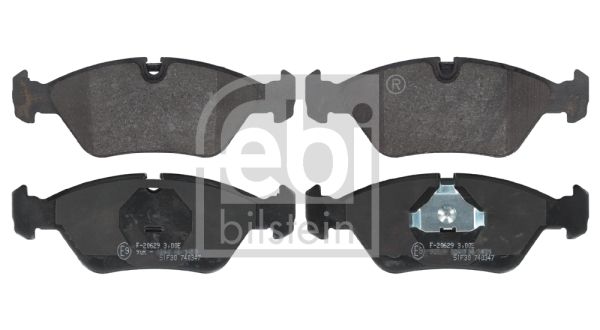 FEBI BILSTEIN Kit pastiglie freno, Freno a disco 16026