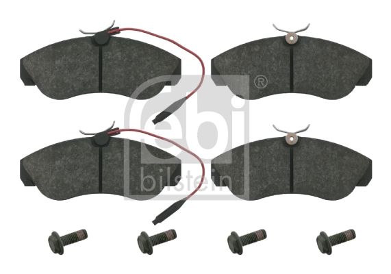 FEBI BILSTEIN Kit pastiglie freno, Freno a disco 16069