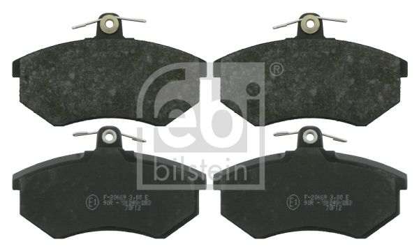 FEBI BILSTEIN Kit pastiglie freno, Freno a disco 16078