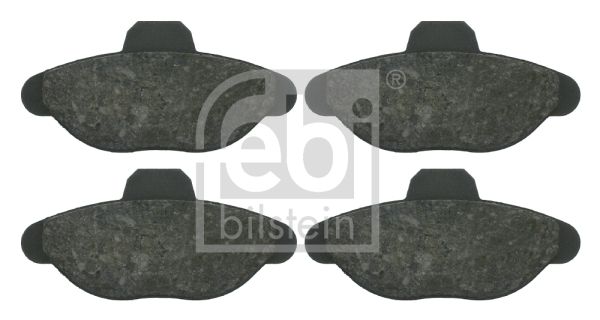 FEBI BILSTEIN Kit pastiglie freno, Freno a disco 16082
