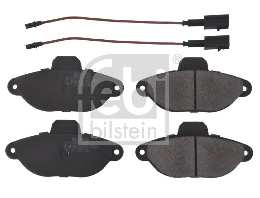 FEBI BILSTEIN Kit pastiglie freno, Freno a disco 16084