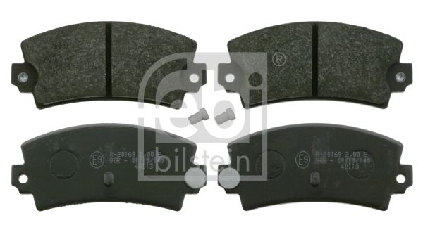 FEBI BILSTEIN Kit pastiglie freno, Freno a disco 16407