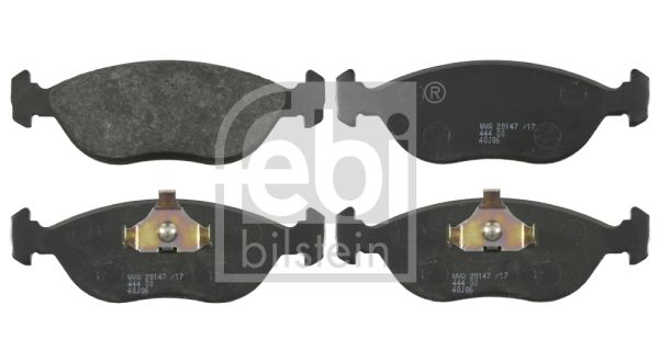 FEBI BILSTEIN Kit pastiglie freno, Freno a disco 16470