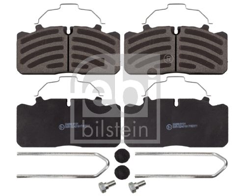 FEBI BILSTEIN Kit pastiglie freno, Freno a disco 16564