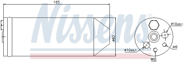 NISSENS Essiccatore, Climatizzatore 95070