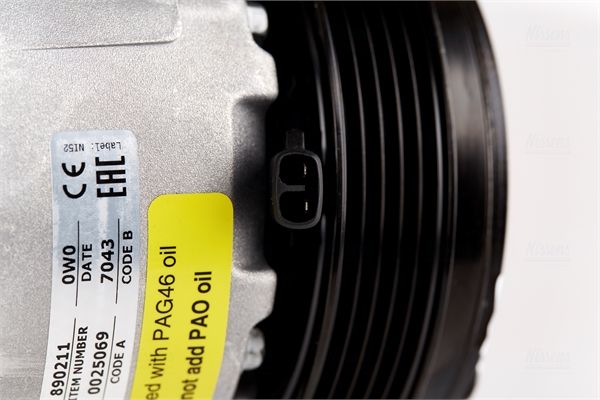 NISSENS Compressore, Climatizzatore 890211