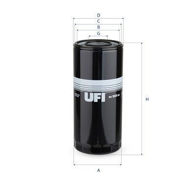 UFI Filtro olio 23.302.00