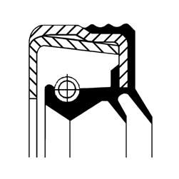 CORTECO Anello tenuta, Differenziale 12015743B