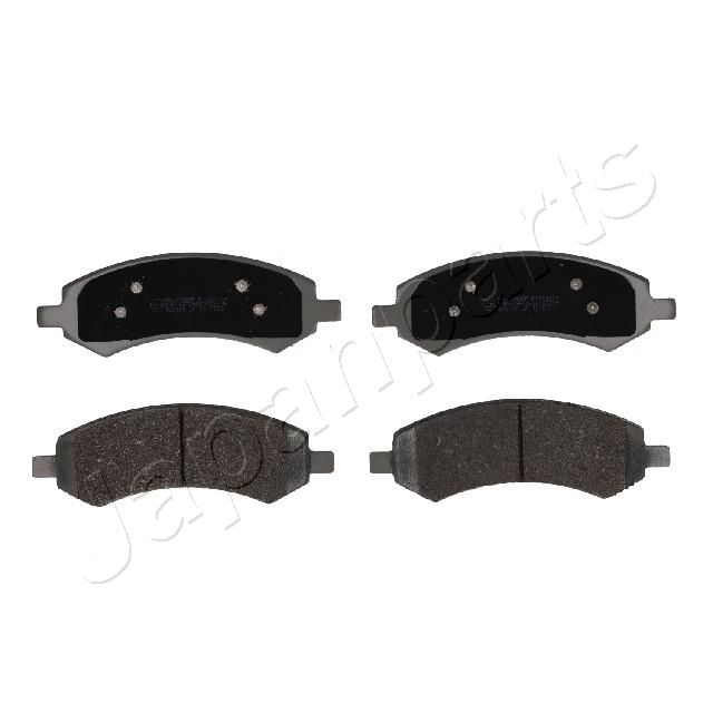 JAPANPARTS Kit pastiglie freno, Freno a disco PA-0096AF