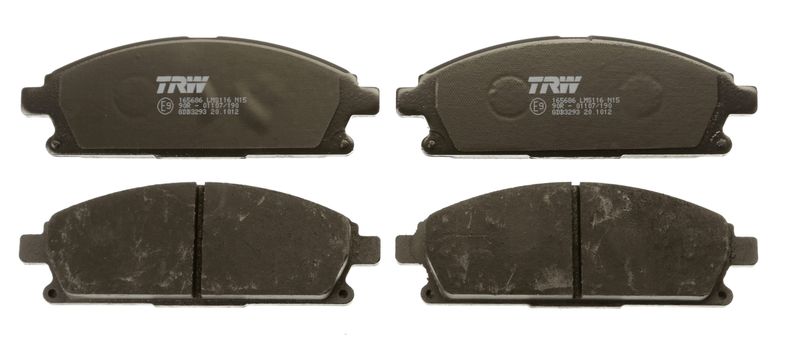 TRW Kit pastiglie freno, Freno a disco GDB3293