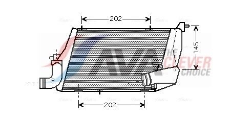 AVA QUALITY COOLING Intercooler AI4218