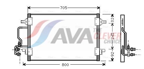 AVA QUALITY COOLING Condensatore, Climatizzatore AI5175