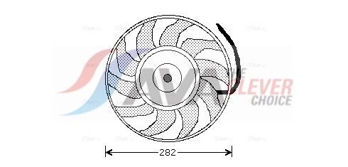 AVA QUALITY COOLING Ventola, Raffreddamento motore AI7502