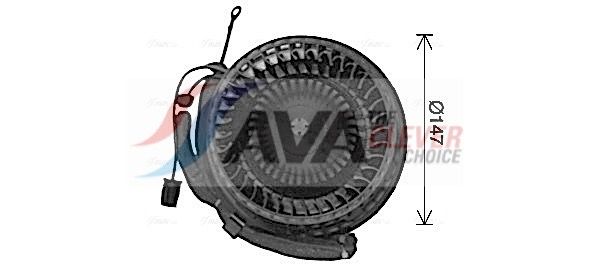 AVA QUALITY COOLING Ventilatore abitacolo AI8425