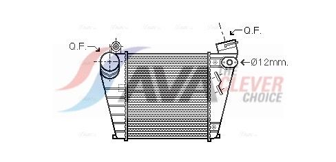 AVA QUALITY COOLING Intercooler AIA4200