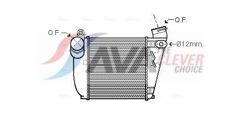 AVA QUALITY COOLING Intercooler AIA4354
