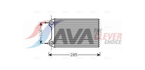AVA QUALITY COOLING Scambiatore calore, Riscaldamento abitacolo AIA6254