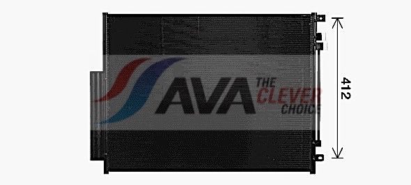 AVA QUALITY COOLING Condensatore, Climatizzatore AL5149D
