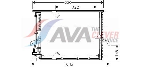 AVA QUALITY COOLING Condensatore, Climatizzatore BW5180