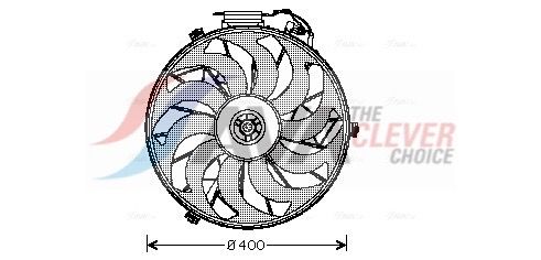 AVA QUALITY COOLING Ventola, Raffreddamento motore BW7507