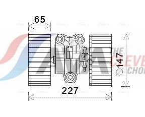 AVA QUALITY COOLING Ventilatore abitacolo BW8470