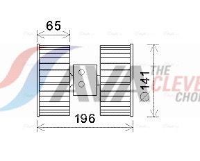 AVA QUALITY COOLING Ventilatore abitacolo BW8475