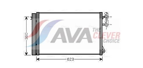 AVA QUALITY COOLING Condensatore, Climatizzatore BWA5295D