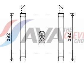 AVA QUALITY COOLING Essiccatore, Climatizzatore BWD445