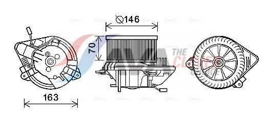 AVA QUALITY COOLING Ventilatore abitacolo CN8295