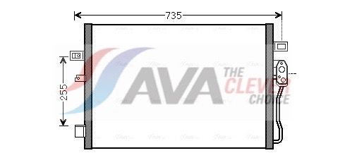 AVA QUALITY COOLING Condensatore, Climatizzatore CR5139