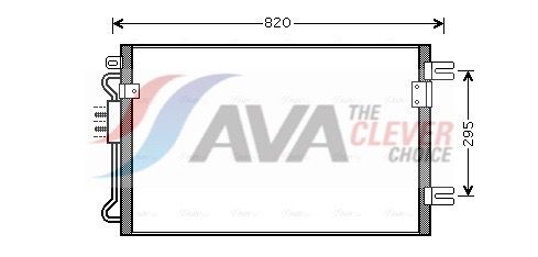 AVA QUALITY COOLING Condensatore, Climatizzatore CRA5098