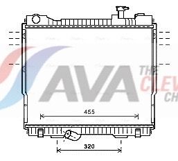 AVA QUALITY COOLING Radiatore, Raffreddamento motore DN2418