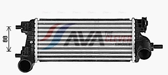 AVA QUALITY COOLING Intercooler FD4662