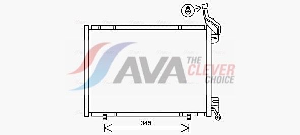 AVA QUALITY COOLING Condensatore, Climatizzatore FD5640