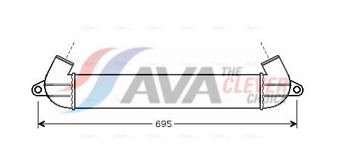 AVA QUALITY COOLING Intercooler FT4271