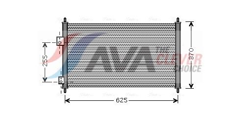 AVA QUALITY COOLING Condensatore, Climatizzatore HD5202