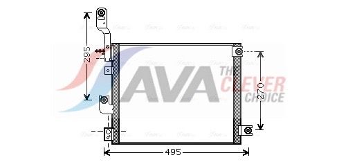 AVA QUALITY COOLING Condensatore, Climatizzatore HY5194