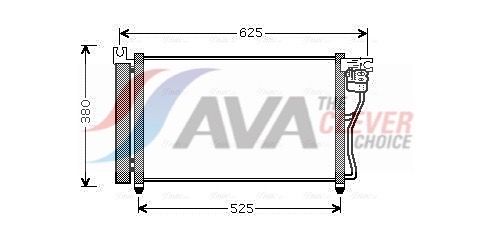 AVA QUALITY COOLING Condensatore, Climatizzatore HYA5164D