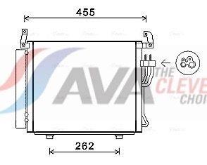 AVA QUALITY COOLING Condensatore, Climatizzatore HYA5241D