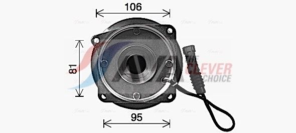 AVA QUALITY COOLING Giunto di collegamento, Ventilatore radiatore IVC157