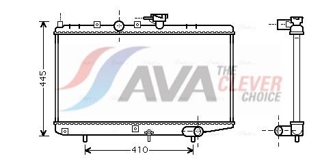 AVA QUALITY COOLING Radiatore, Raffreddamento motore KA2050