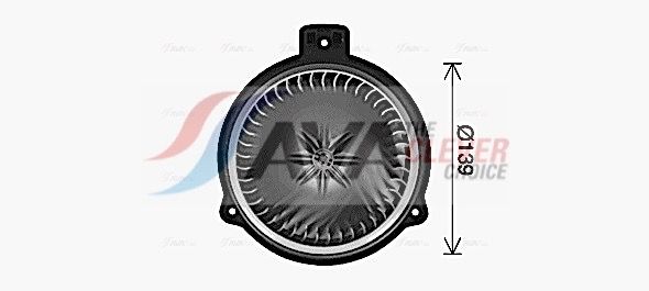 AVA QUALITY COOLING Ventilatore abitacolo KA8309