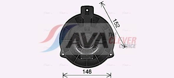 AVA QUALITY COOLING Ventilatore abitacolo KA8309