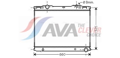 AVA QUALITY COOLING Radiatore, Raffreddamento motore KAA2133