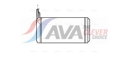 AVA QUALITY COOLING Scambiatore calore, Riscaldamento abitacolo LC6032