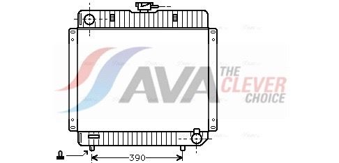 AVA QUALITY COOLING Radiatore, Raffreddamento motore MS2136