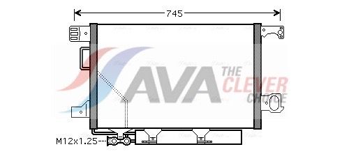 AVA QUALITY COOLING Condensatore, Climatizzatore MS5360D