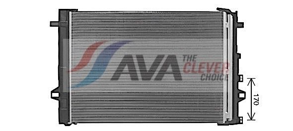 AVA QUALITY COOLING Condensatore, Climatizzatore MS5716D
