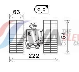 AVA QUALITY COOLING Ventilatore abitacolo MS8632